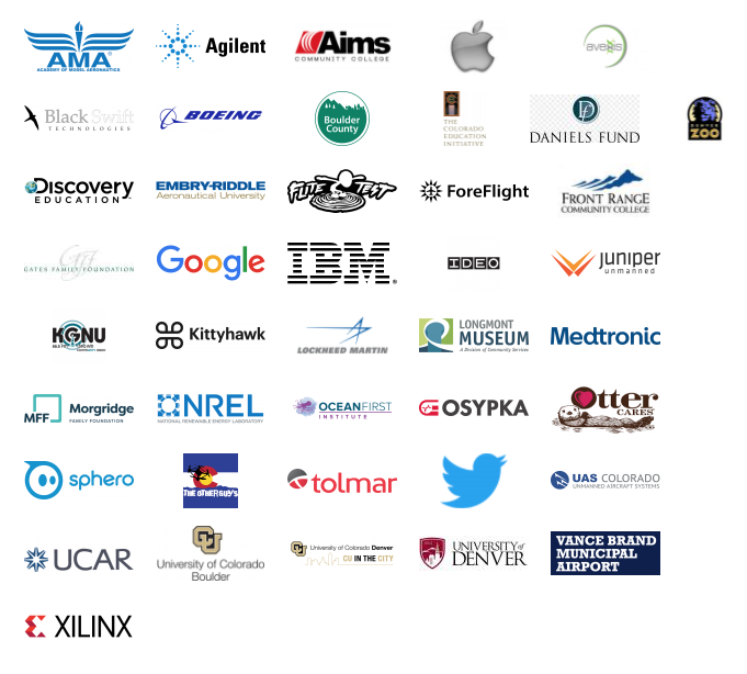 logos of many industry partners