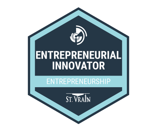 Entrepreneurial Innovator Badge ICon