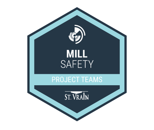 Mill Safety Badge Icon