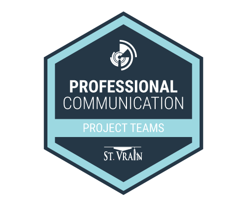 professional communication badge icon