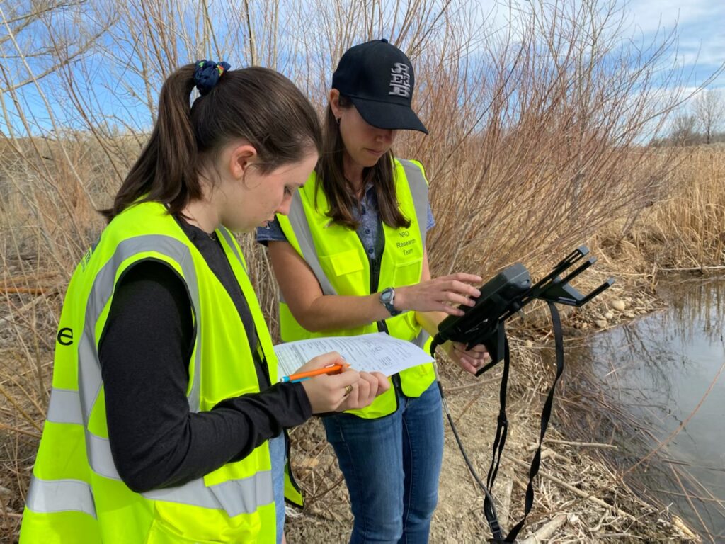 Out in the field